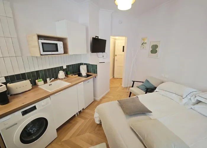 Opera - 5 Min Walk - Elegant 2 Sleeper Apartamento París